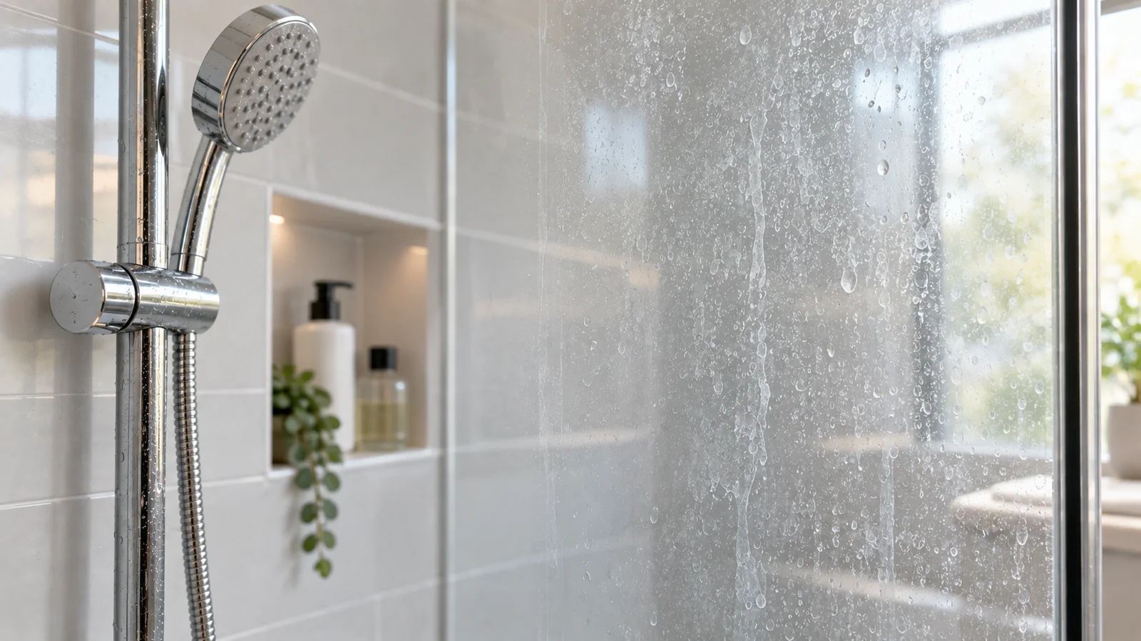 Stains on Glass Shower Glass
