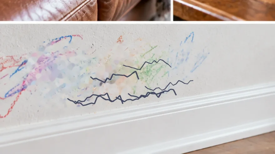 Permanent Marker on Painted Wall Wall