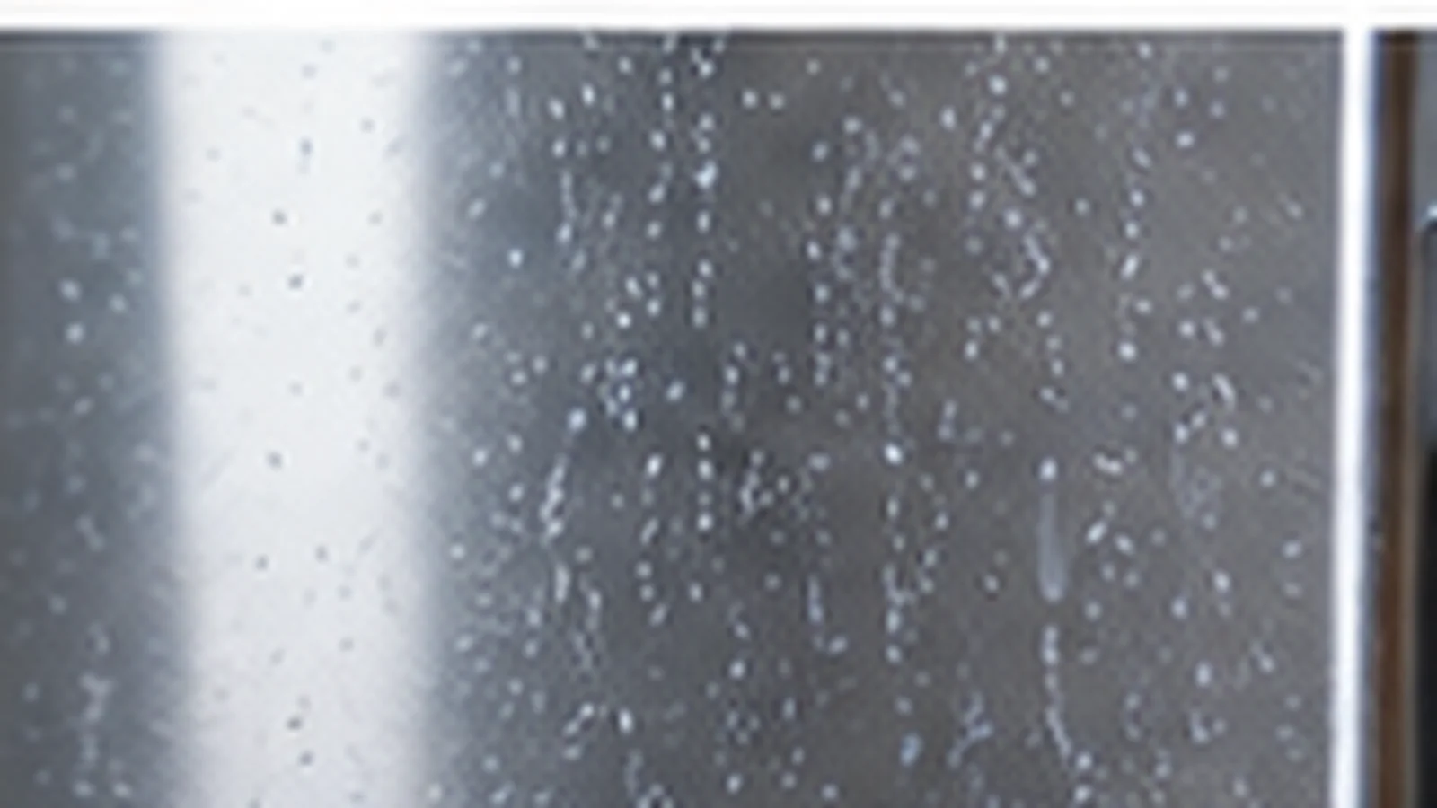 Water Spots on Stainless Steel Appliance